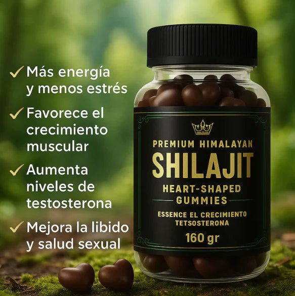 GOMAS SHILAJIT 🤩- Energía, Fuerza y Vitalidad 🔋💪🤸
